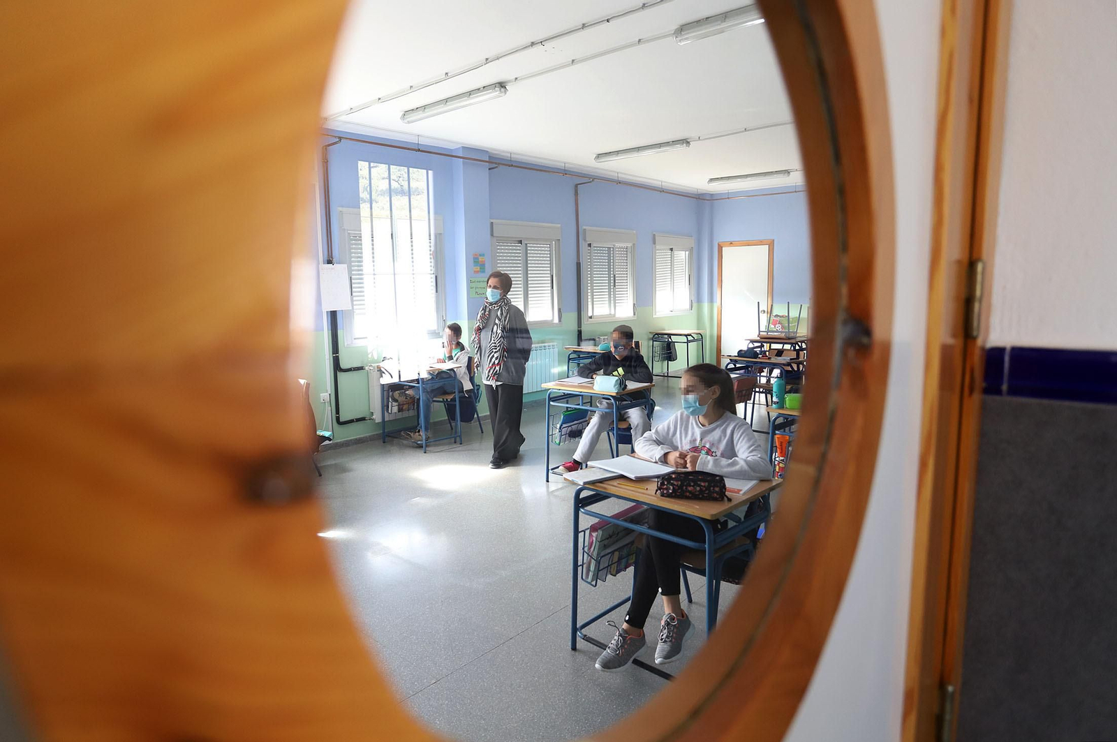 Aula de un centro educativo.