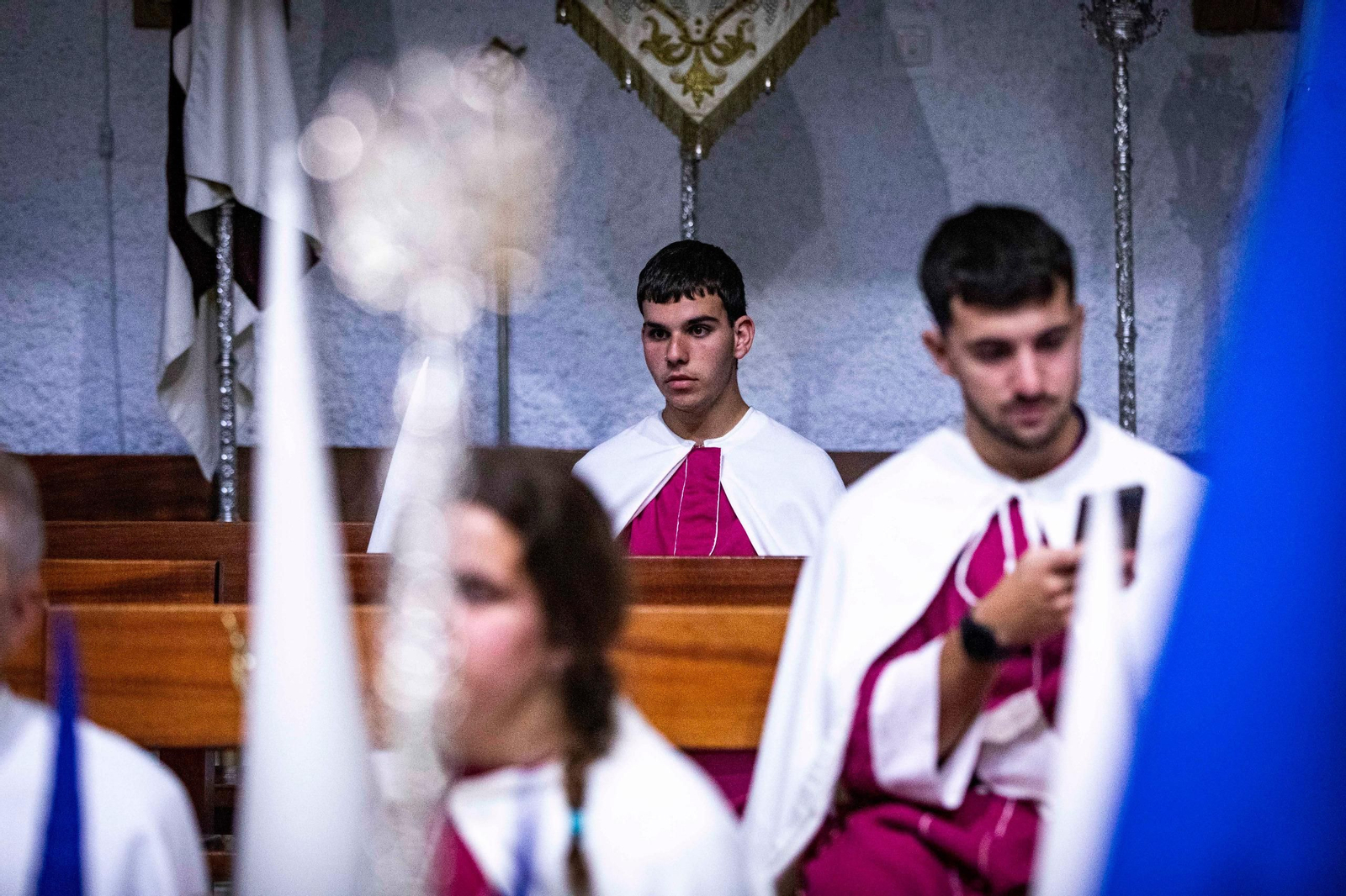 Las imágenes de la Cofradía del Prendimiento este Martes Santo en la Semana Santa de San Fernando 2024