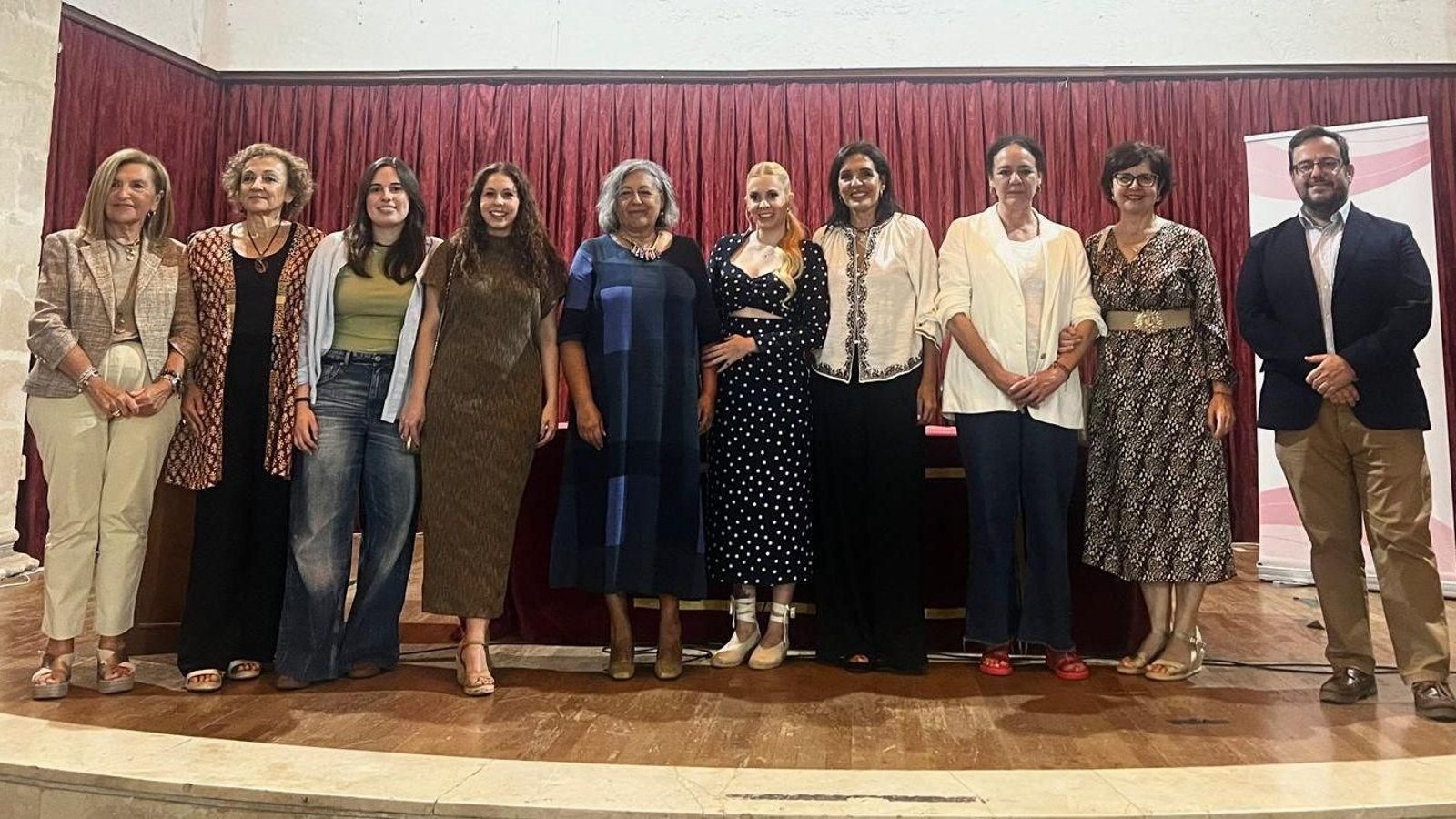 Un momento de acto celebrado en el Monasterio de San Miguel.