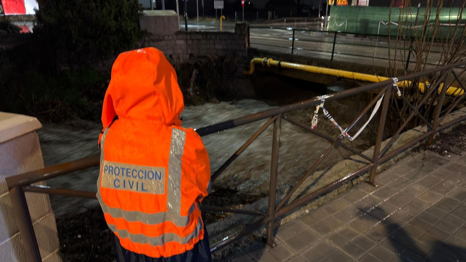 El río Monachil en en el Cruce de Huétor Vega en dirección a Monachil
