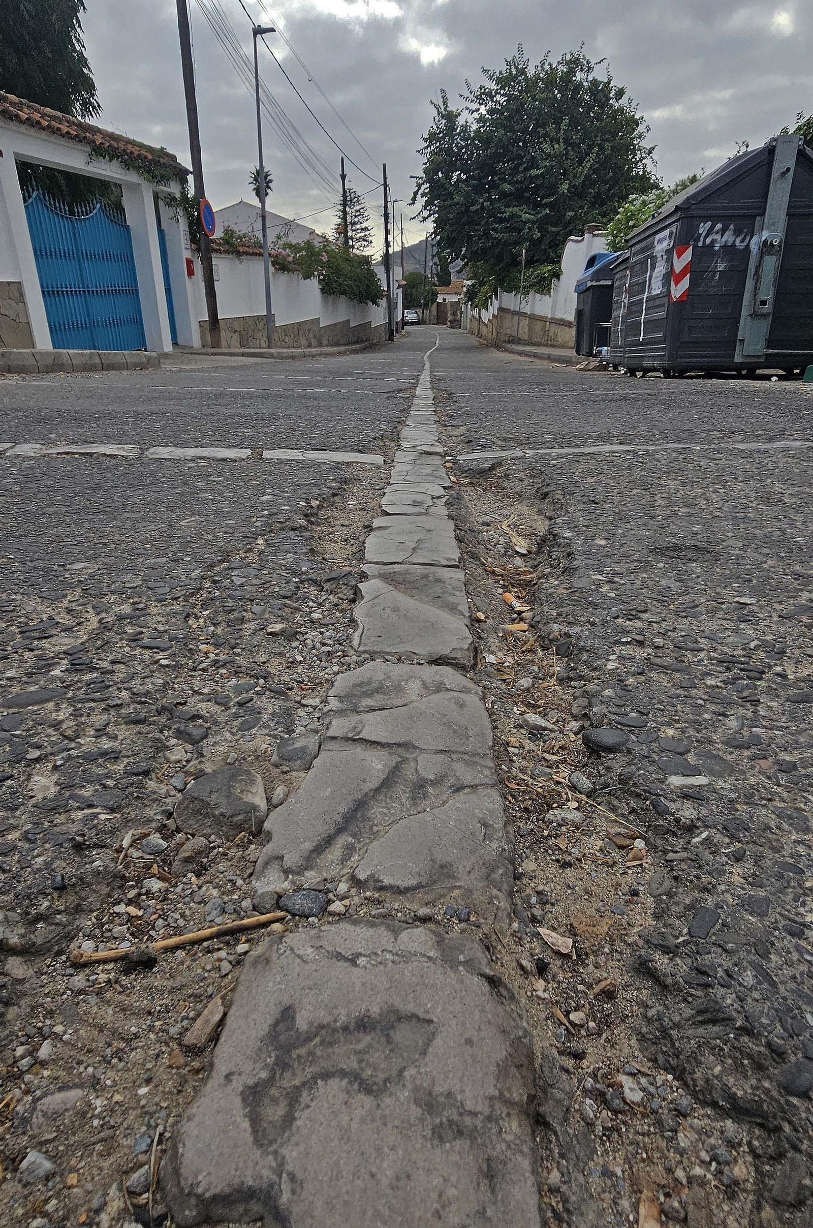 Fotos de los desperfectos en las barriadas de Getares en Algeciras