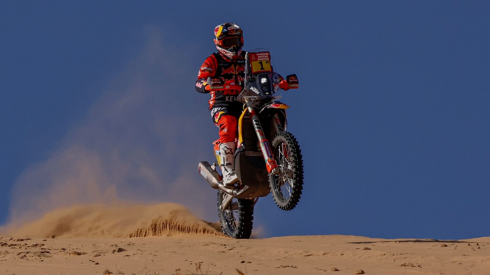 Kevin Benavides, campeón en 2021, cuarto en la primera etapa.