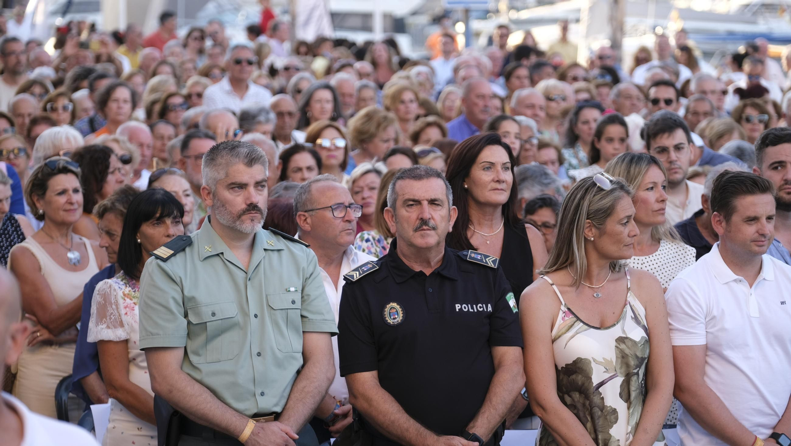 La procesión marítima de la Virgen del Carmen en Aguadulce, en imágenes