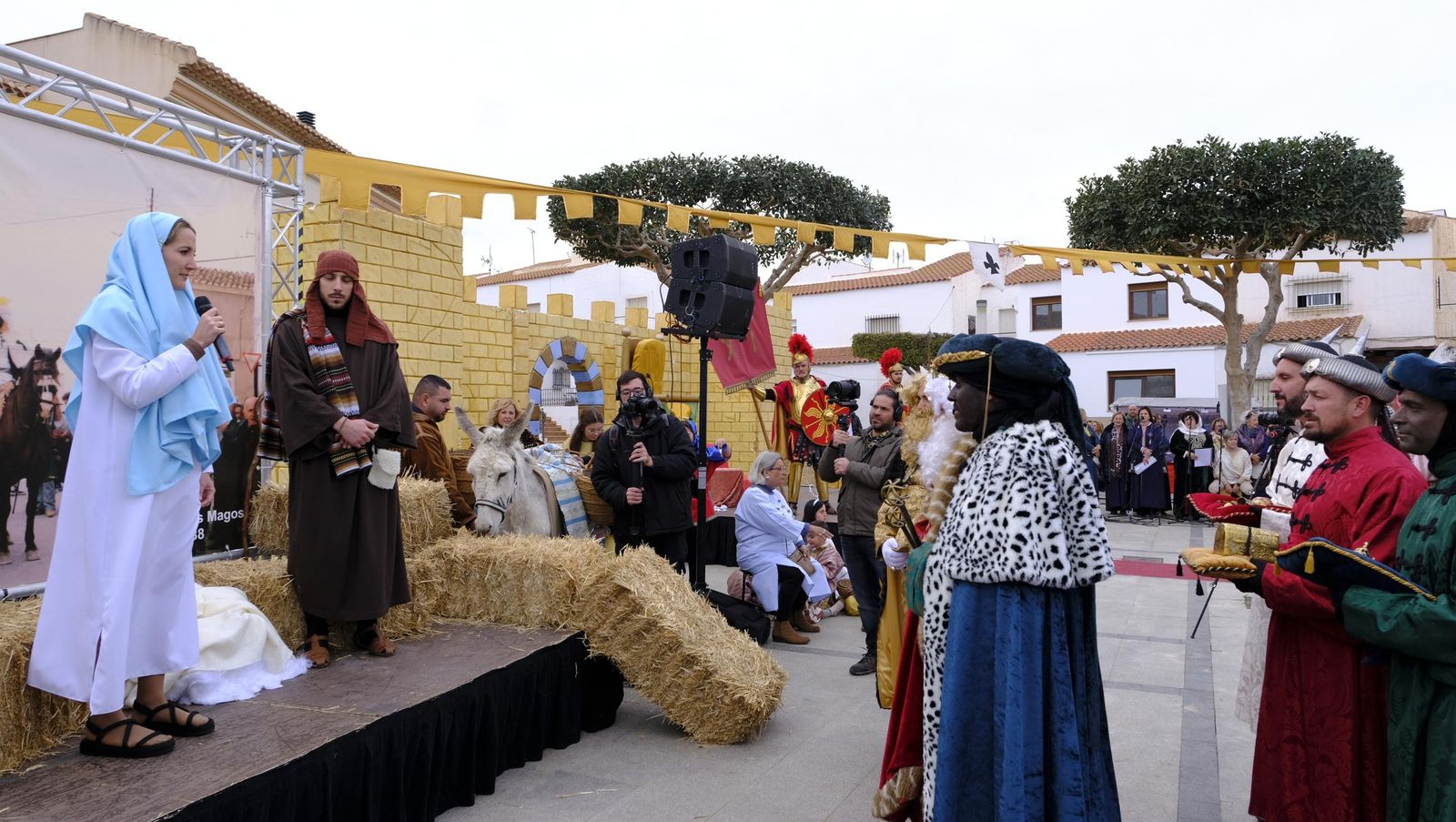 El Auto de los Reyes Magos de Los Gallardos, en imágenes