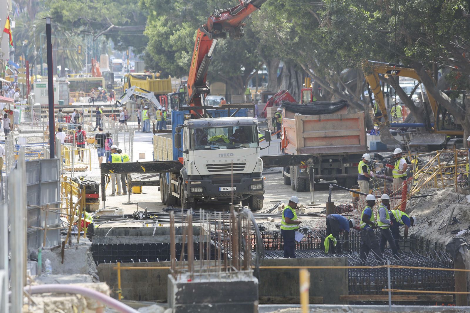 Las fotos de la reurbanización de la Alameda de Málaga