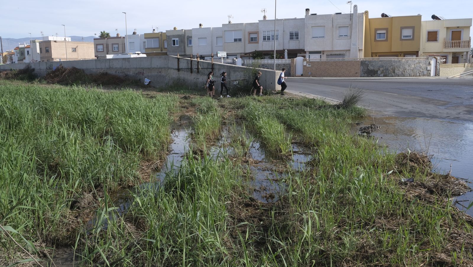 Imágenes del 'lago artificial' de Costacabana