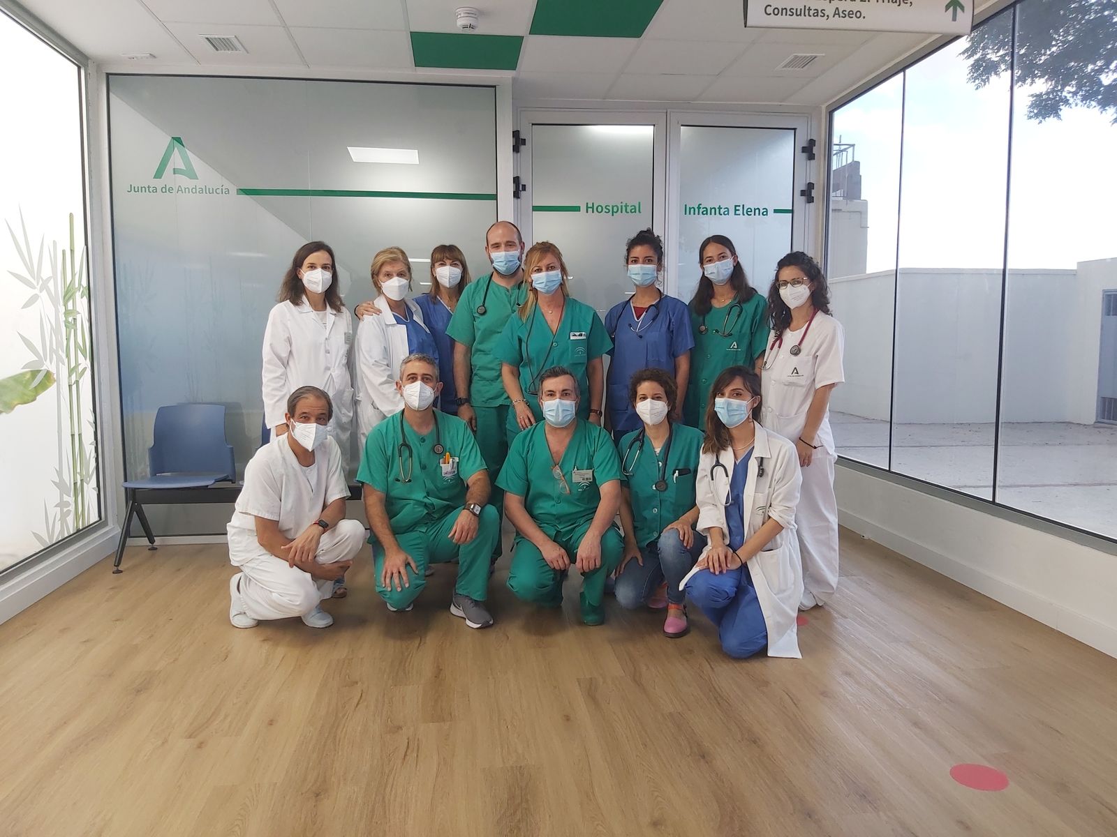 Equipo de detección precoz del Infanta Elena.