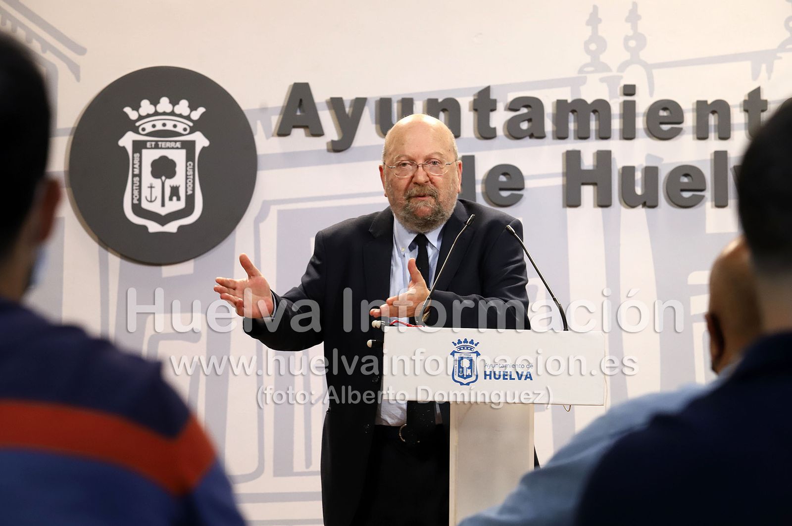 Imágenes de la presentación de José Antonio Sotomayor como nuevo presidente del Recreativo de Huelva