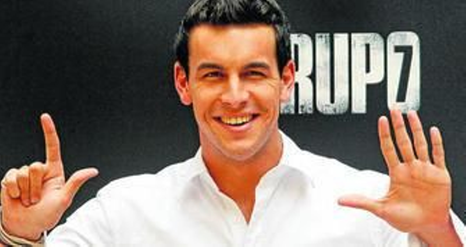 El actor Mario Casas, durante la presentación de la película.