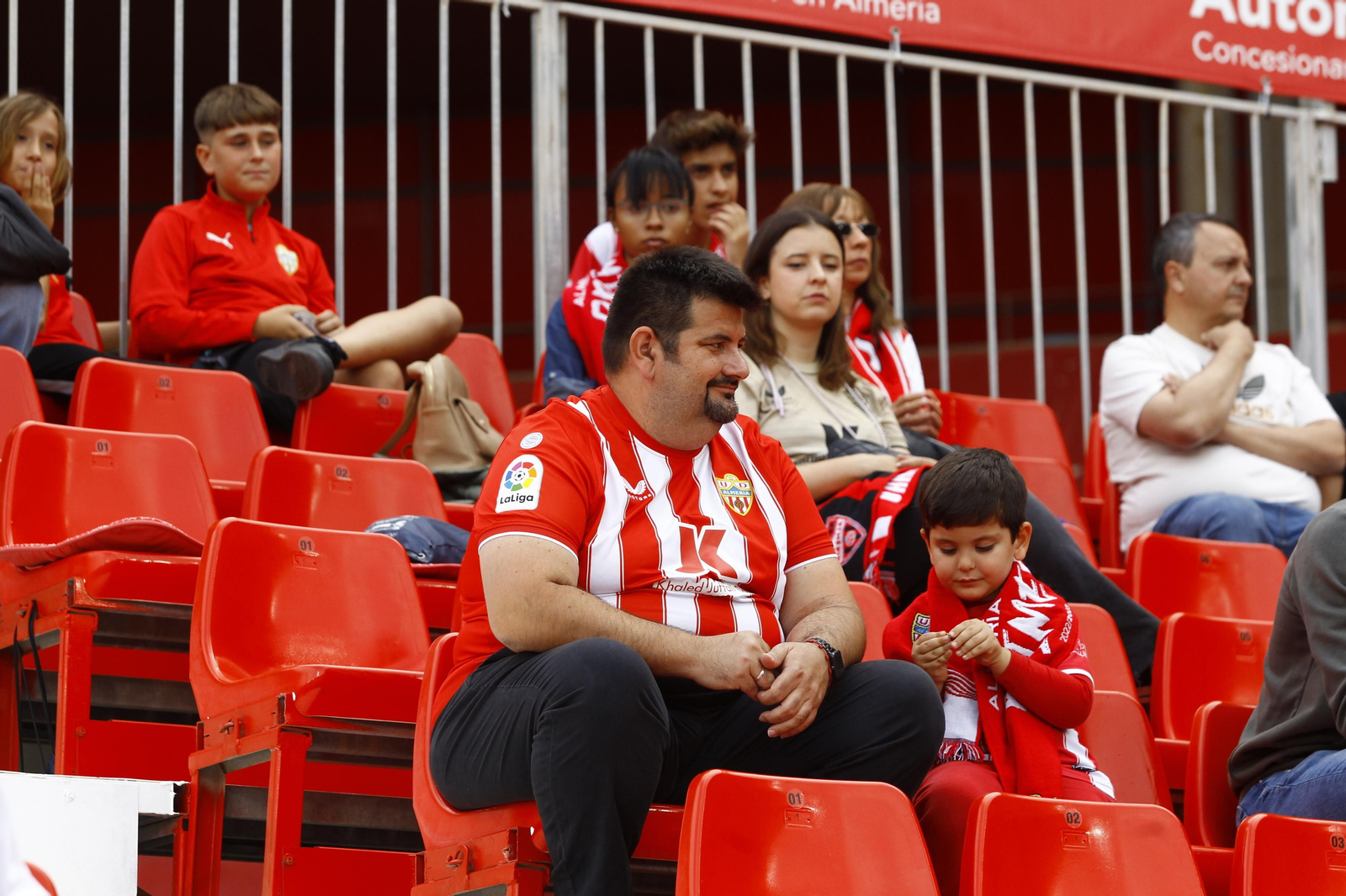 Imágenes del partido U.D. Almería-R.C.D. Mallorca