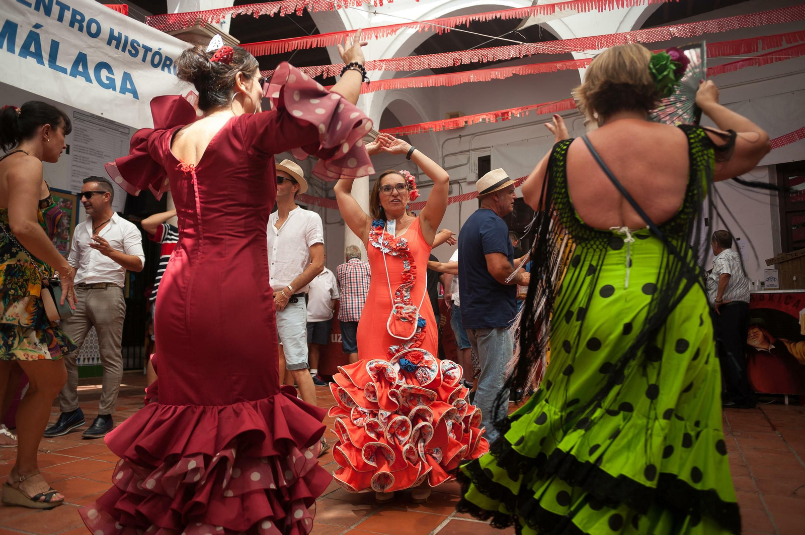 La Feria de Málaga del Centro de este jueves, en fotos