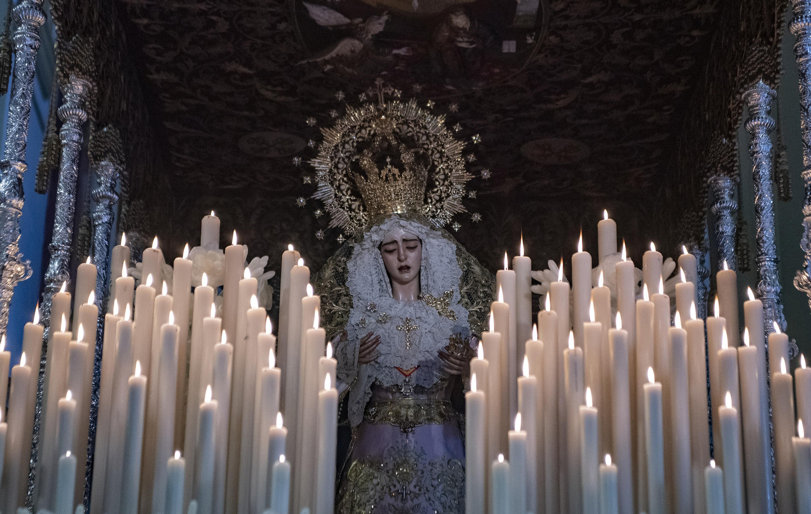 Las imágenes de la Hermandad de San Benito