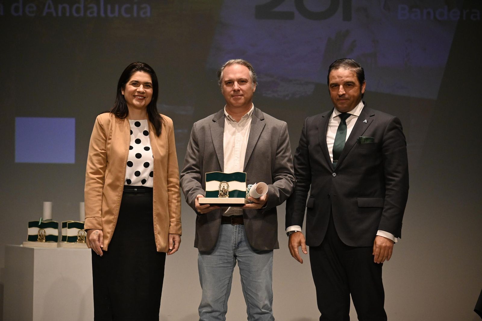 Premios de las Banderas de Andalucía en Huelva, en imágenes