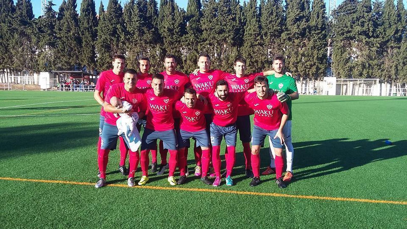 La formación inicial del Guadiaro, ayer ante el Chipiona.