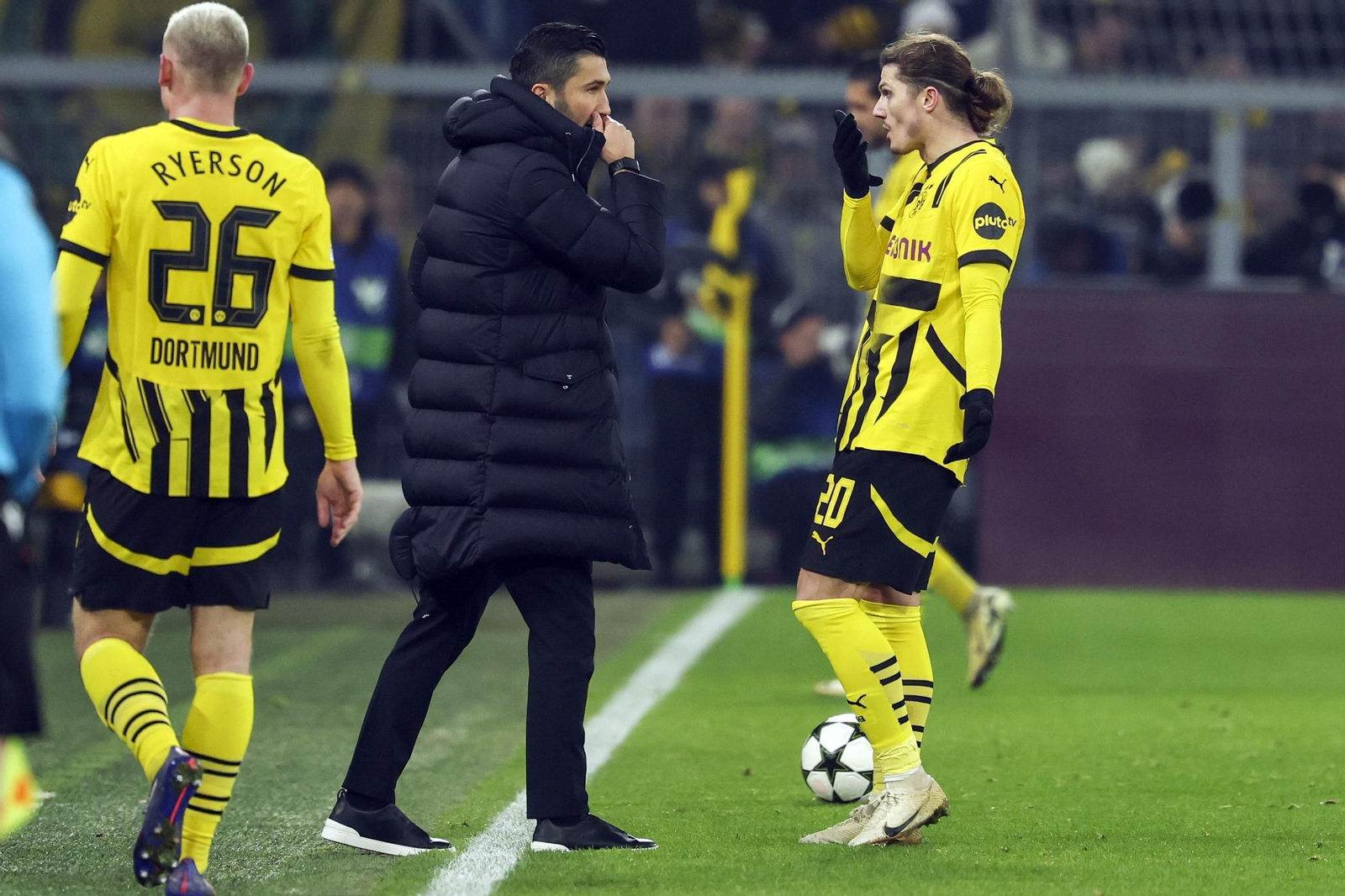 Las imágenes del Borussia Dortmund - Barcelona