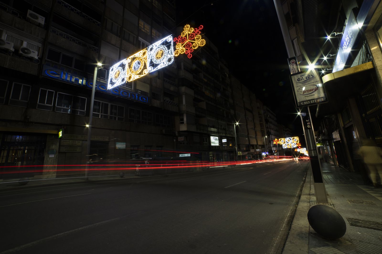 Así ha sido el encendido de luces en Jaén capital