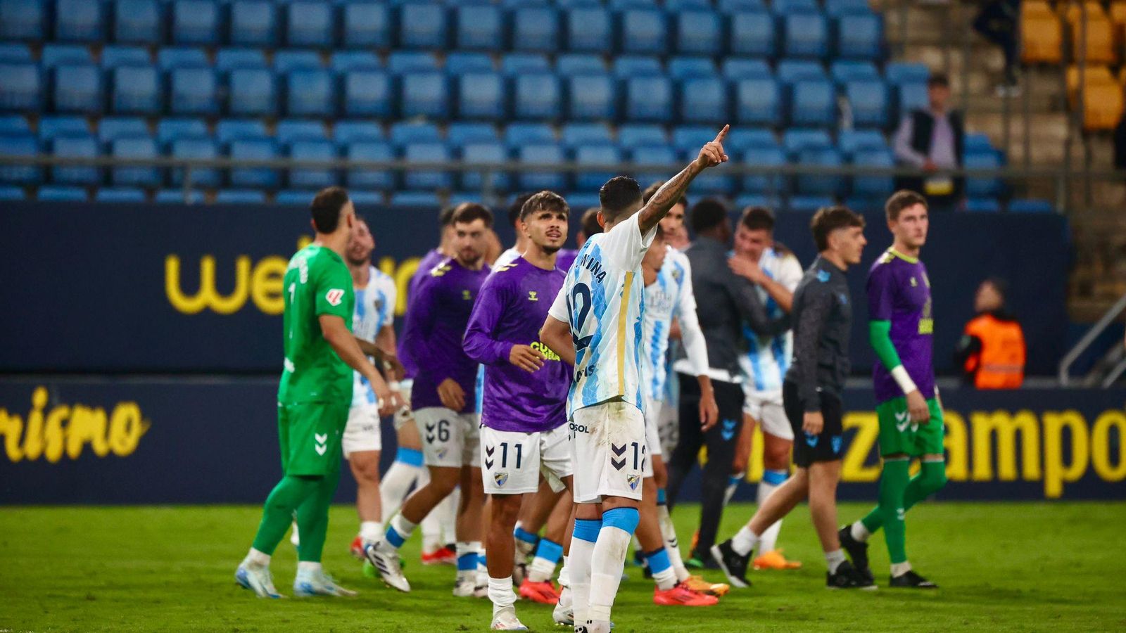 El Cádiz - Málaga CF, en fotos
