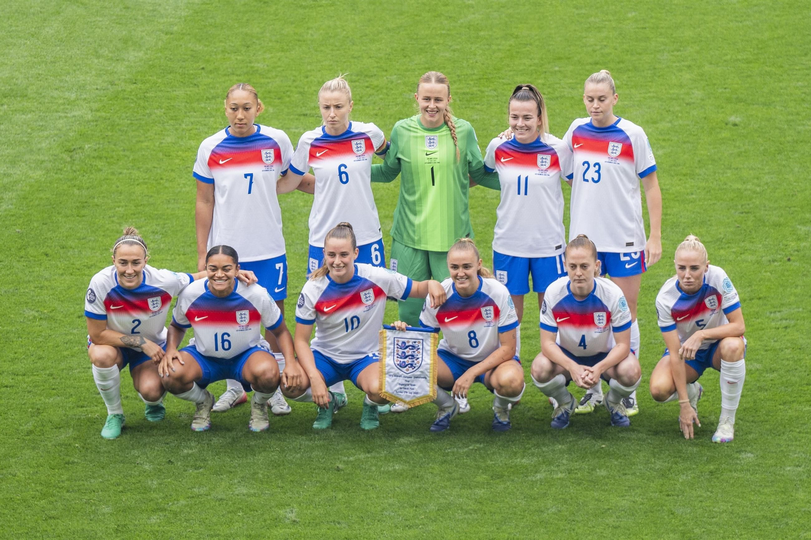 Las mejores imágenes de la final España - Inglaterra de la Eurocopa femenina
