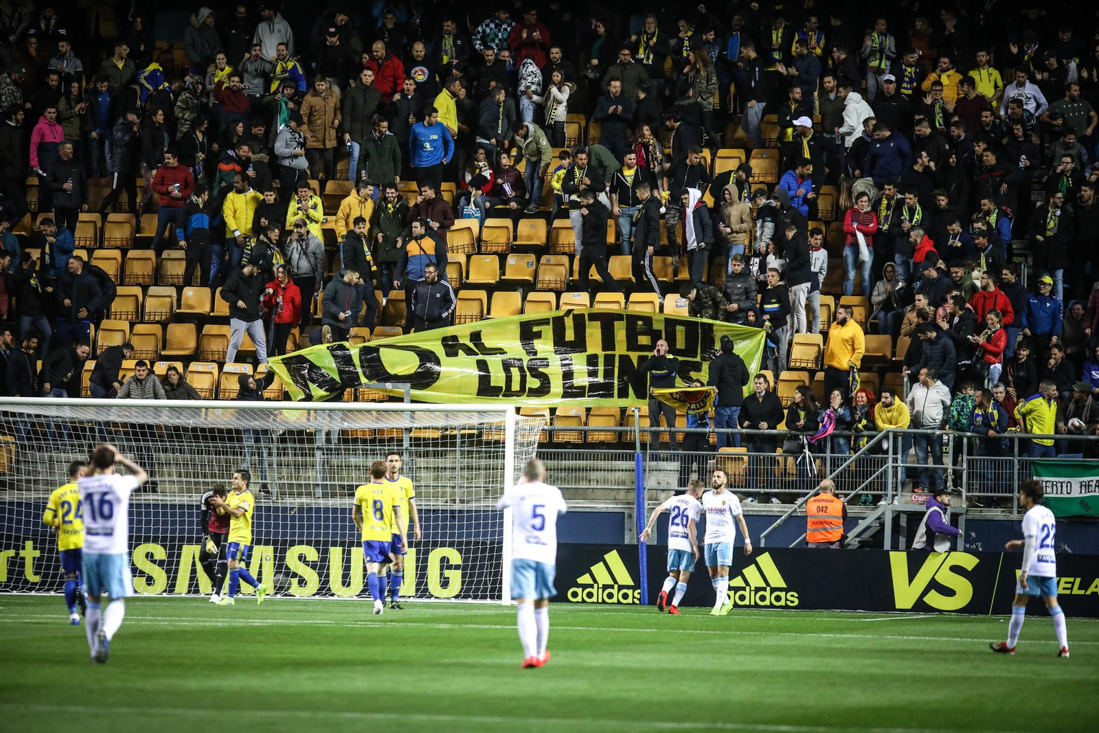 Las imágenes del Cádiz-Zaragoza