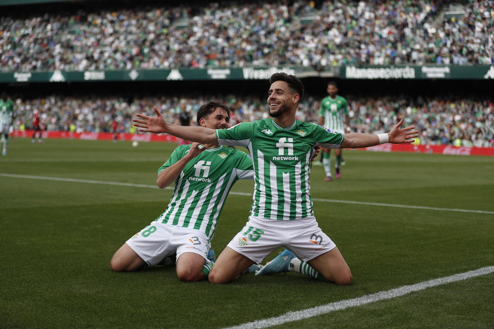 Las imágenes del Betis-Osasuna