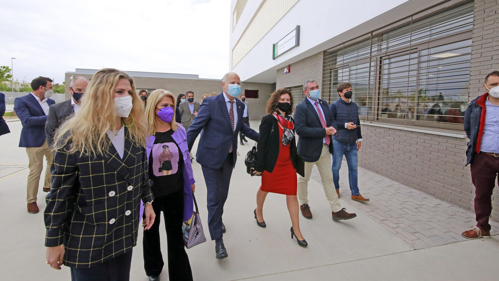 Inauguración del IES 'Elena García Armada' en Jerez