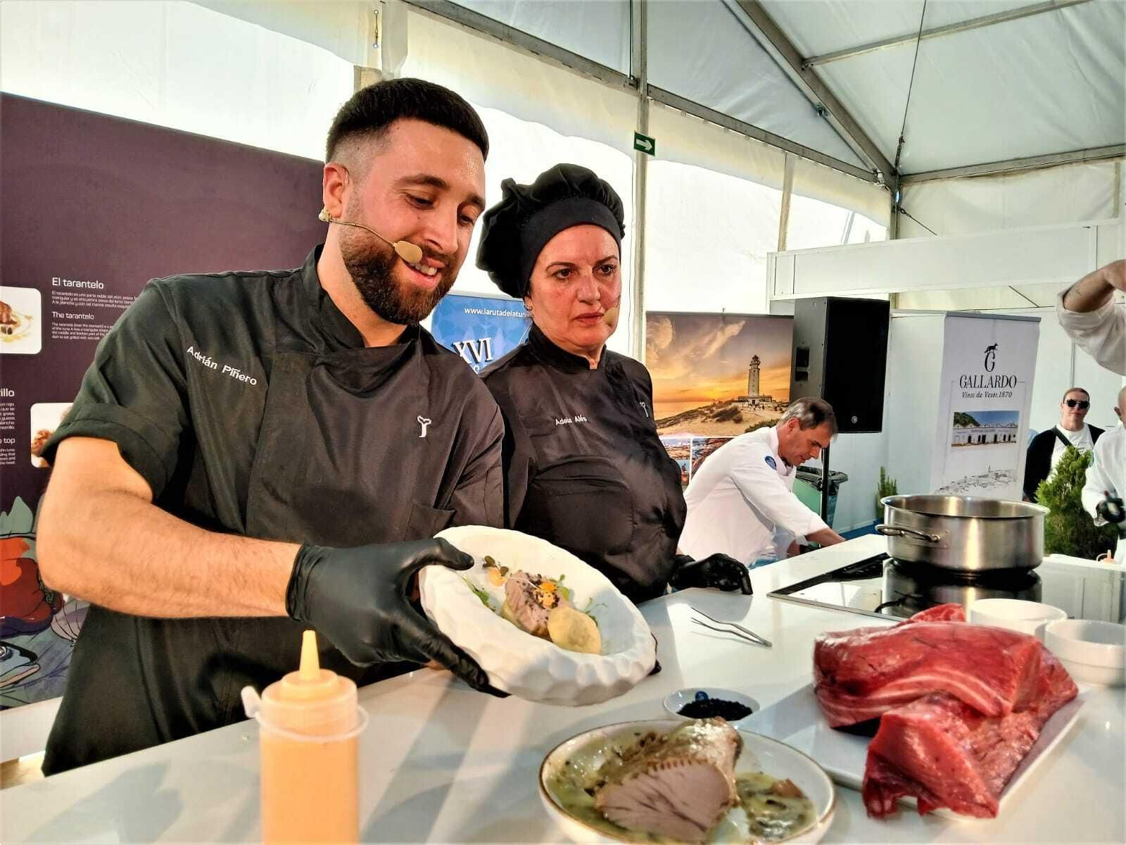 La Feria del Atún de Barbate 2024, en imágenes: ronqueo y showcooking entre tapas del mejor atún