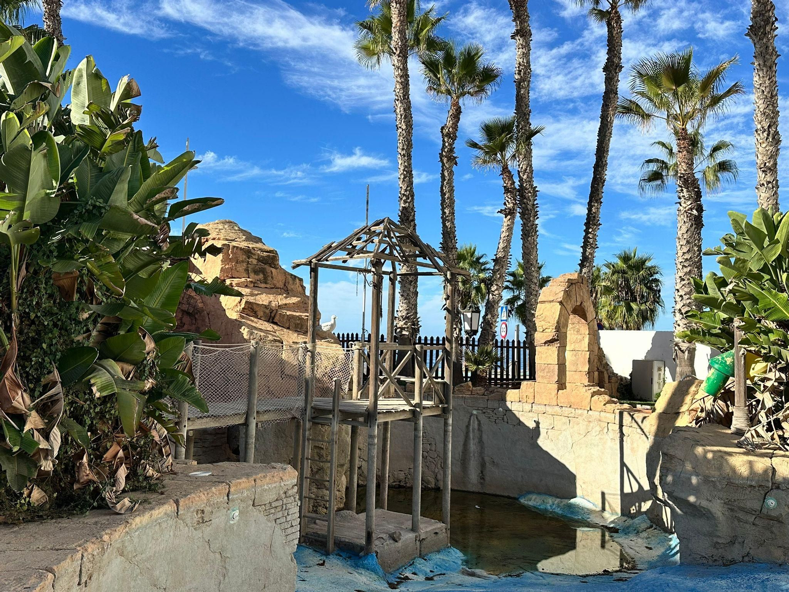 Estado actual de la estación náutica de La Herradura