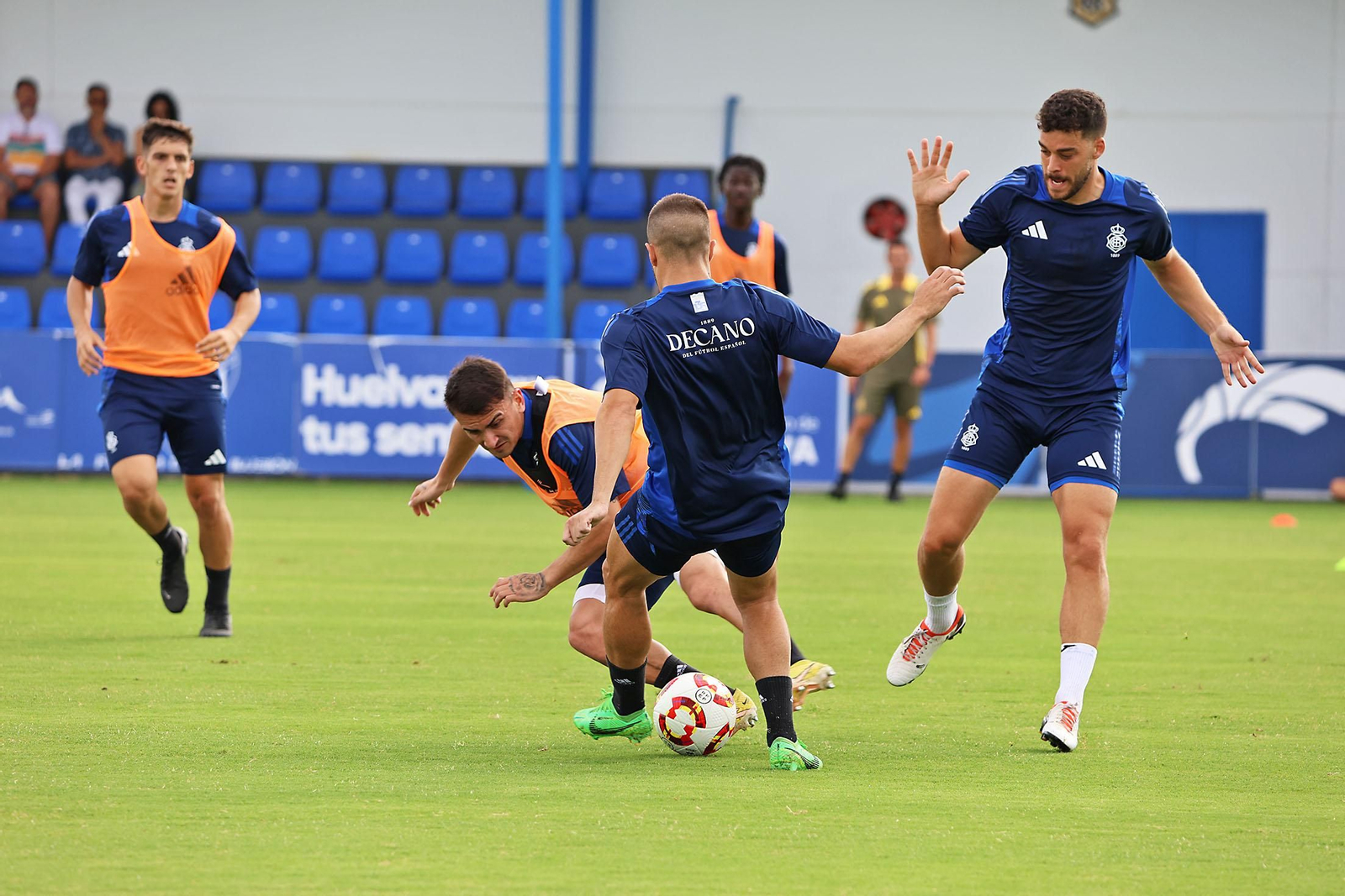 Entrenamiento del Recreativo de Huelva