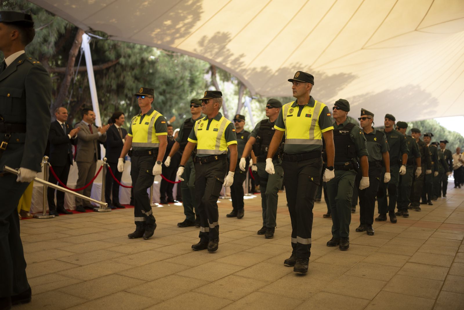Imágenes de los actos de celebración de la festividad de la patrona de la Guardia Civil, la Virgen del Pilar.
