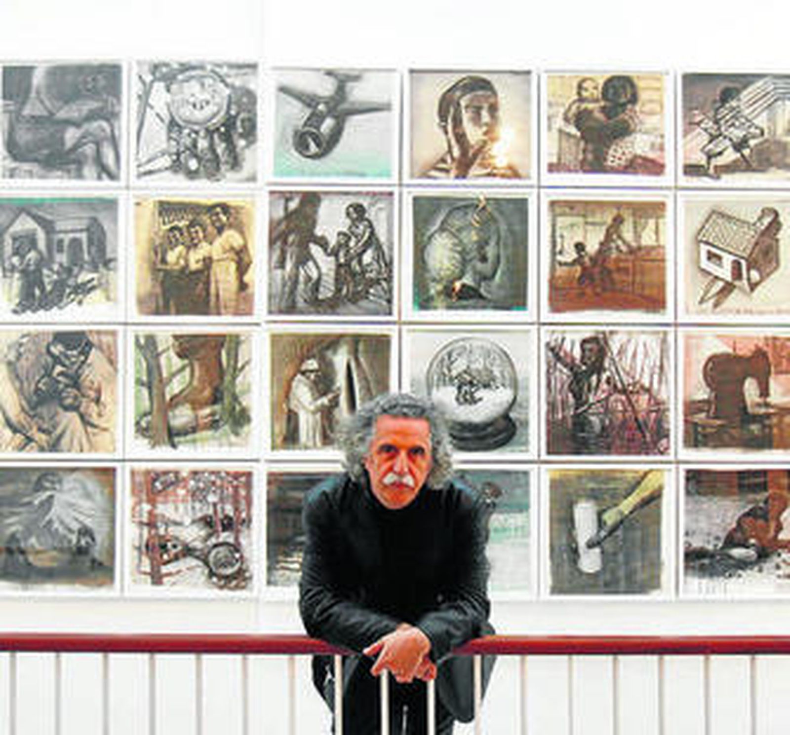 Estética peronista de Daniel Santoro