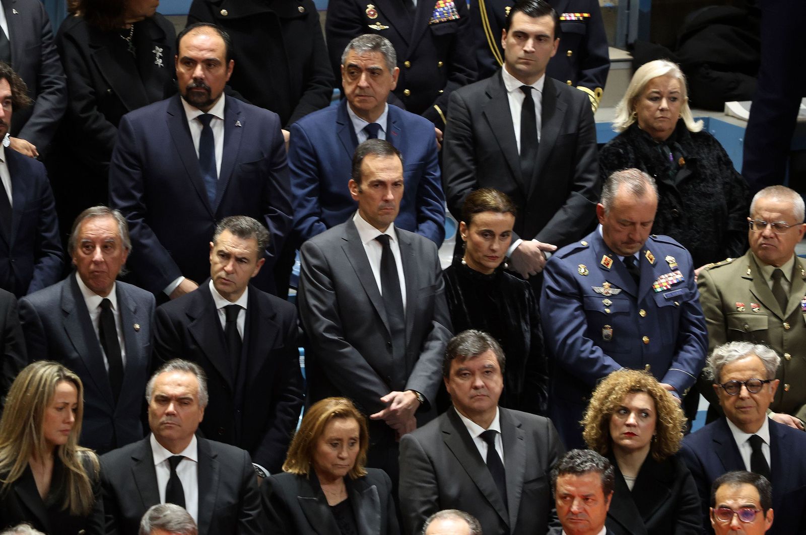 Fotografías de la misa funeral por las víctimas del accidente de tren en Adamuz