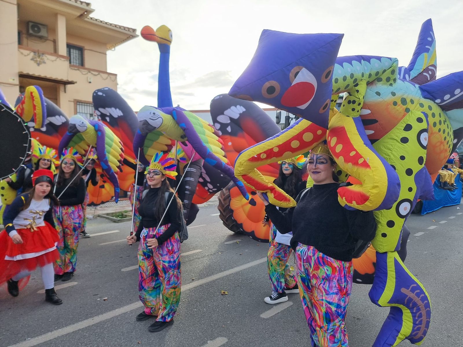 Todas las imágenes de la cabalgata de los Reyes Magos en Cúllar Vega