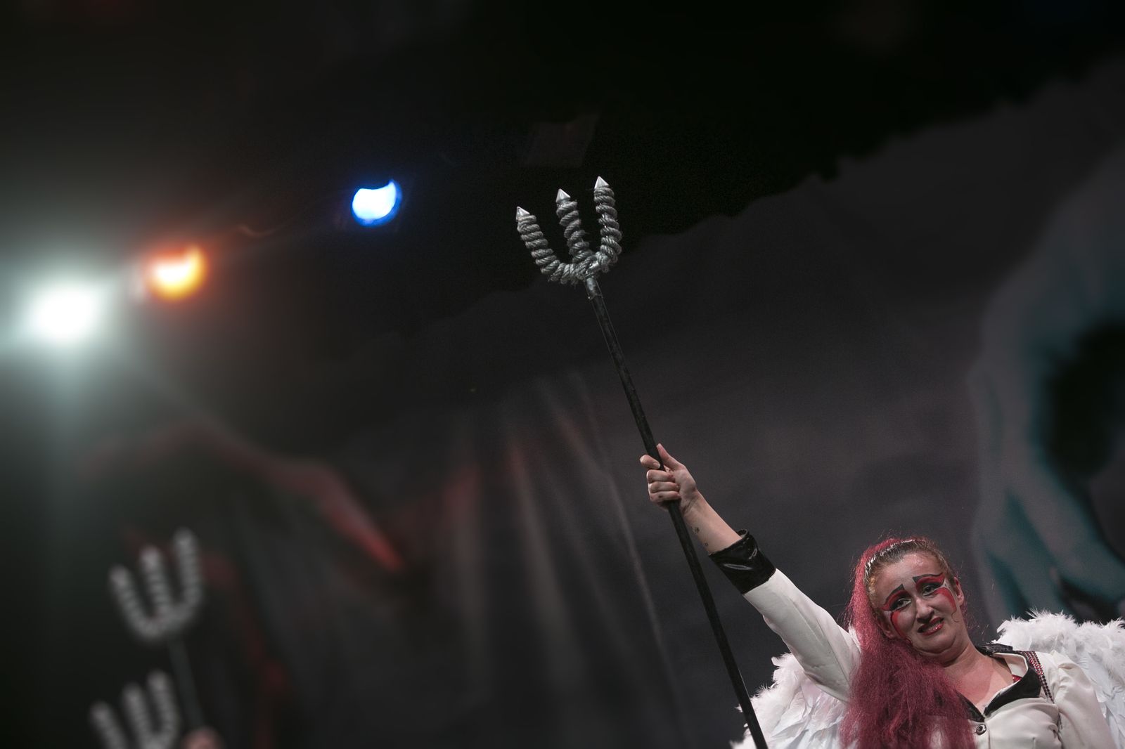 Las imágenes de la octava preliminar del Carnaval Colombino