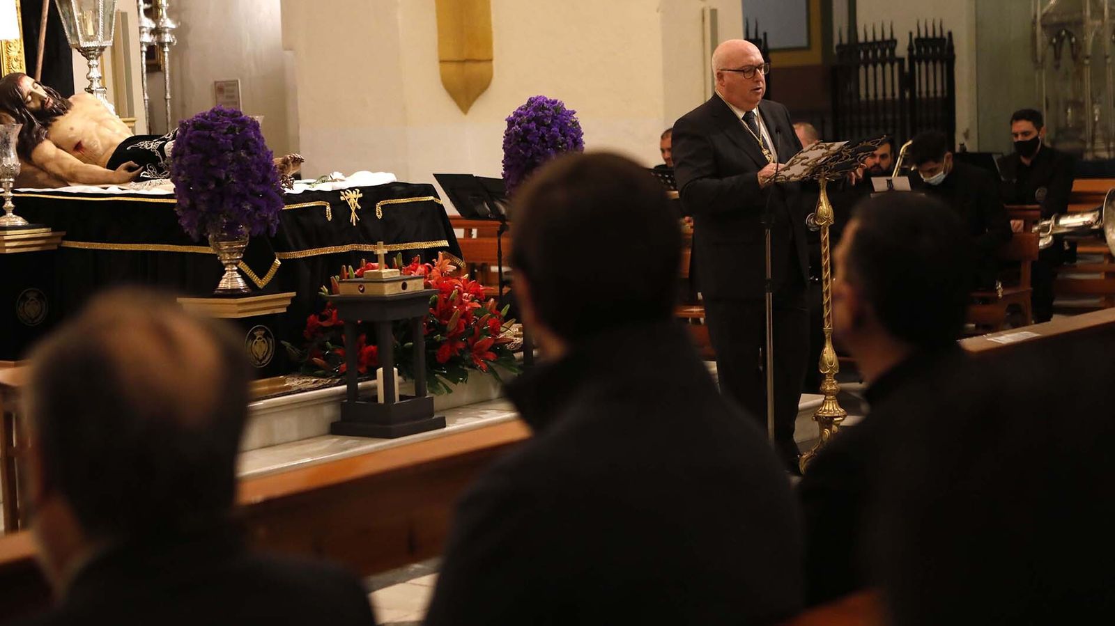 Las fotos de la presentación  del cartel oficial de la Semana Santa de Algeciras y la entrega de la Palma Cofrade