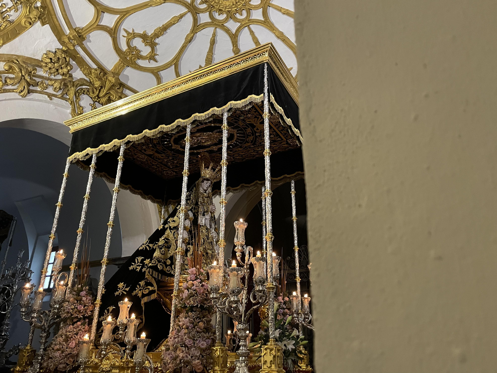 Dolores del Puente en el Lunes Santo de Málaga, en fotos