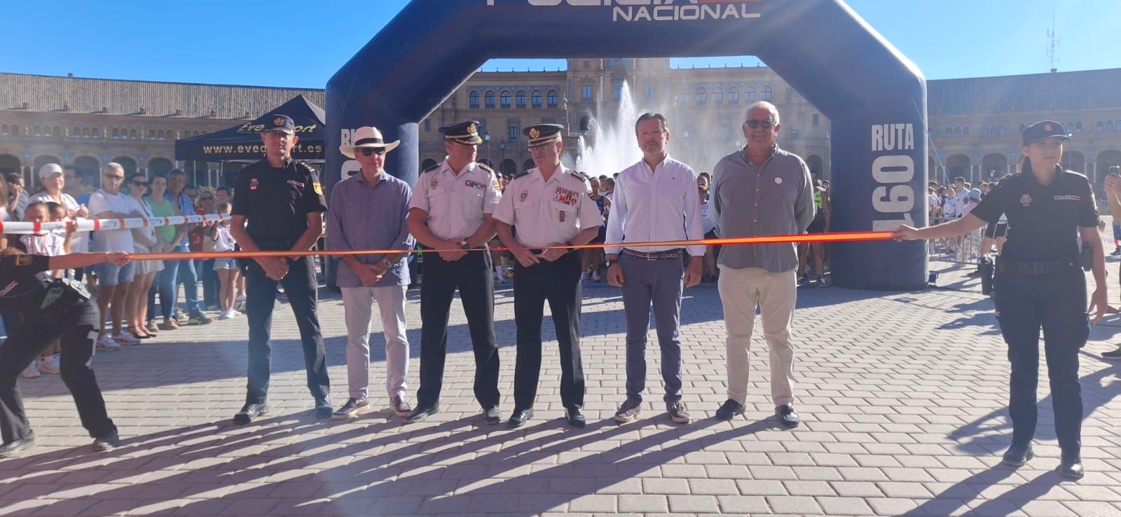 Momento del comienzo de la carrera 091