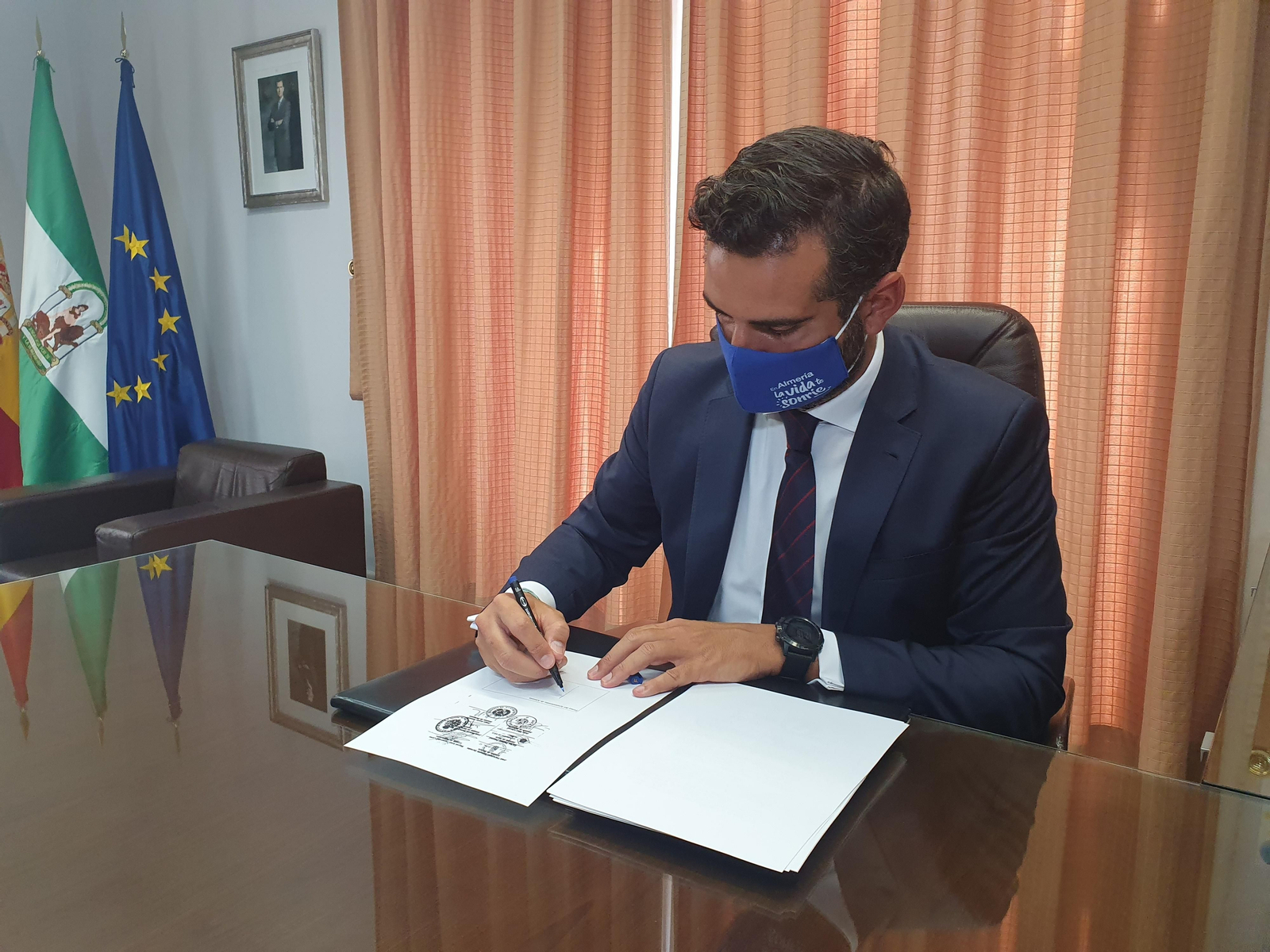 El alcalde de Almería, Ramón Fernández-Pacheco.