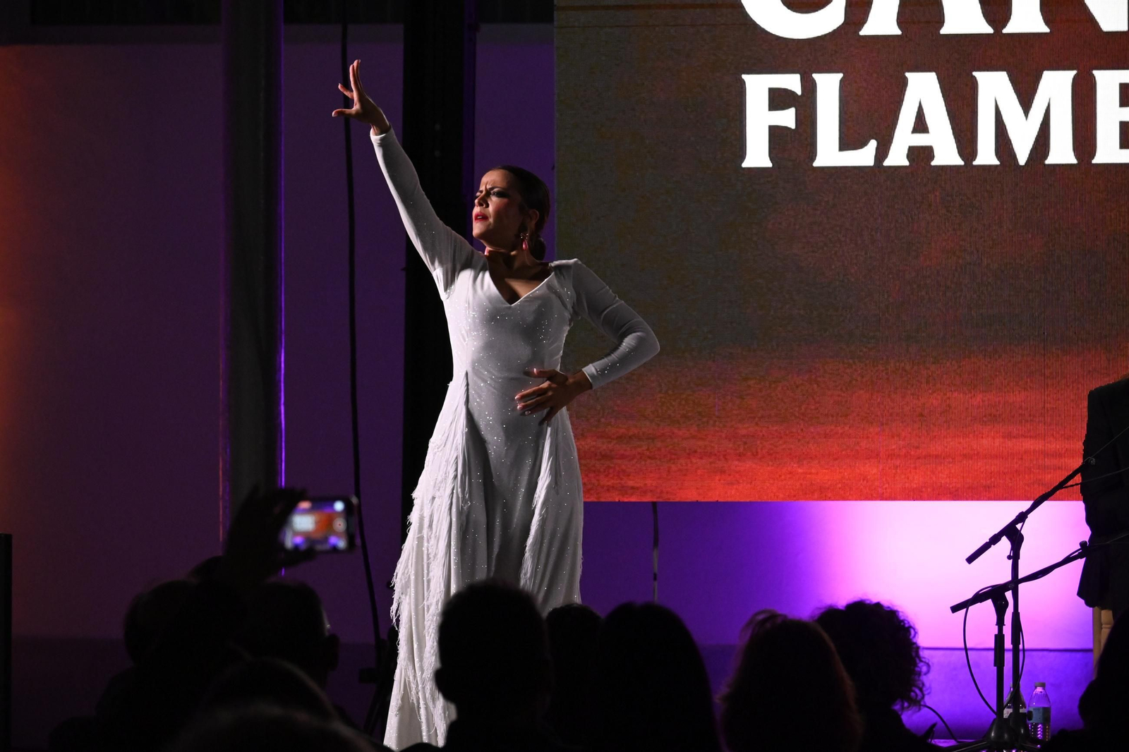 Imágenes del espectáculo de la bailaora María Canea en Huelva