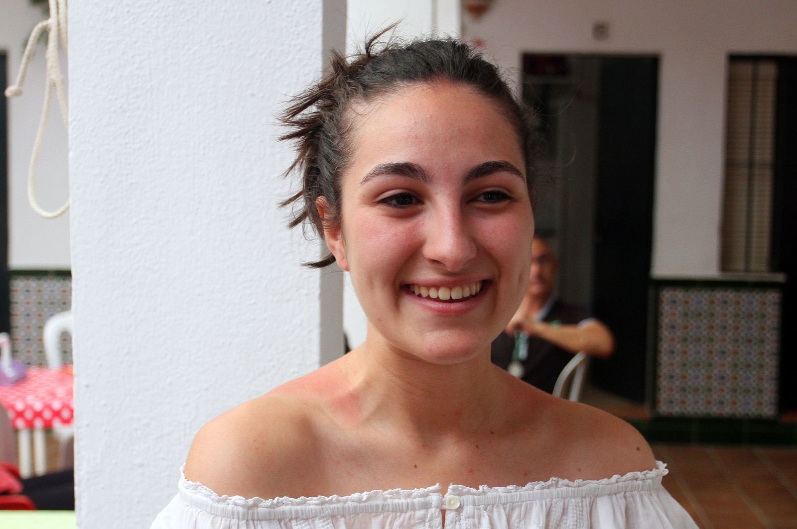 Ambiente en la aldea del Rocío.