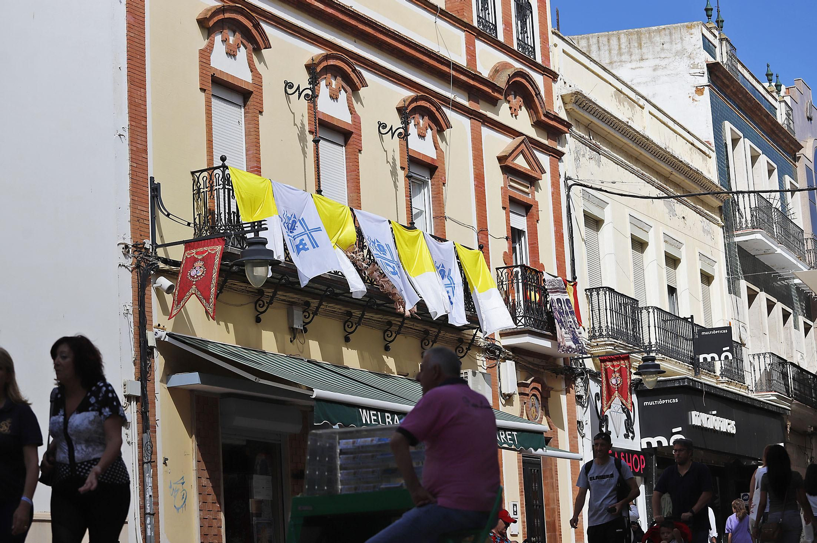 Imágenes de los preparativos para la Coronación de Amargura