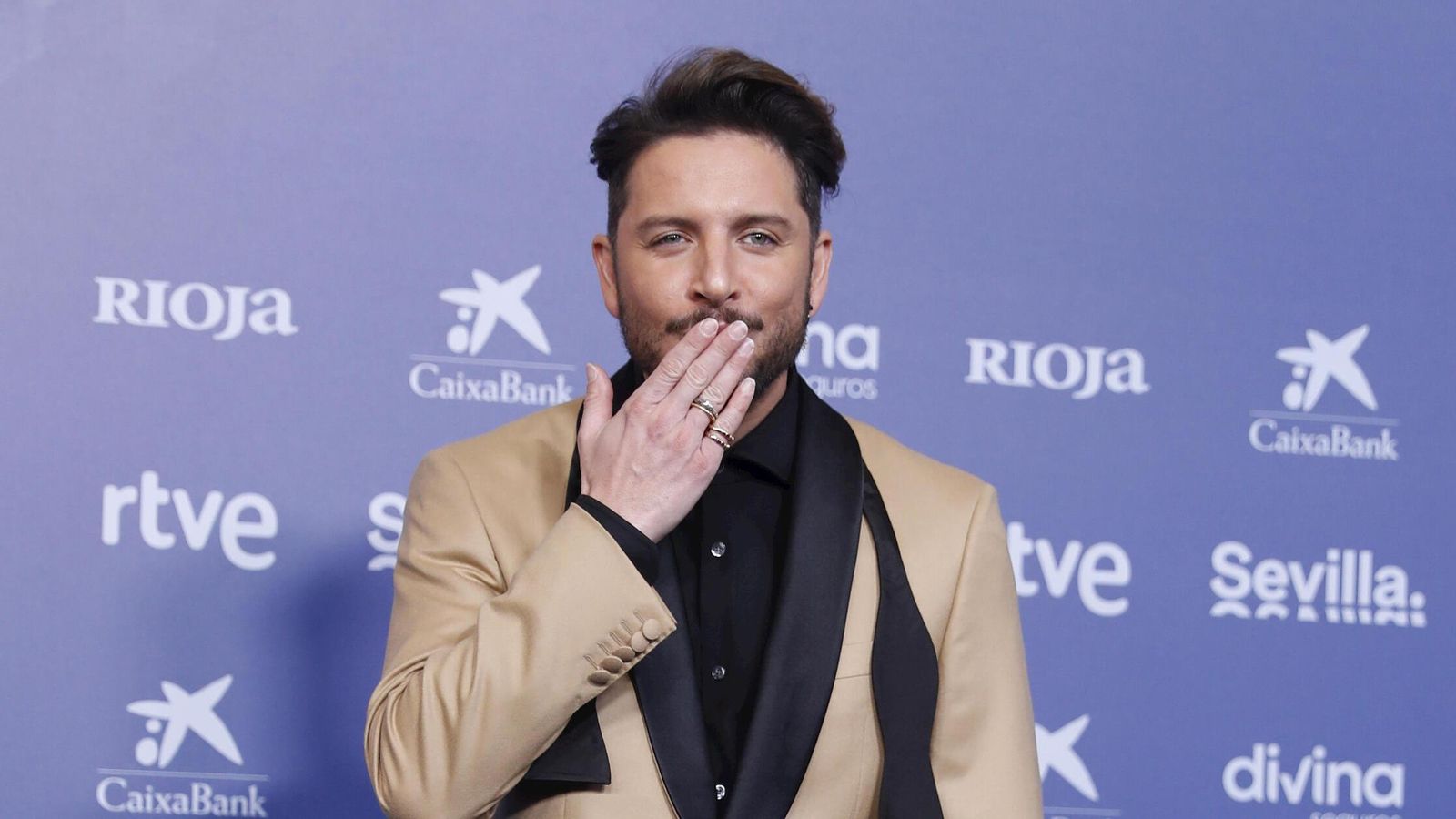 Manuel Carrasco en la gala de los Goya