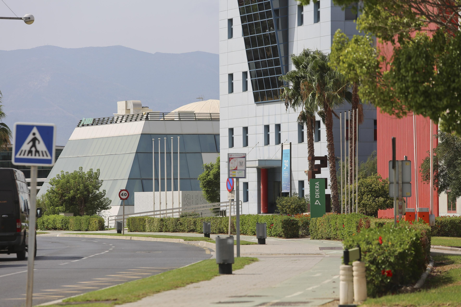 Vista de una de las calles del PTA.