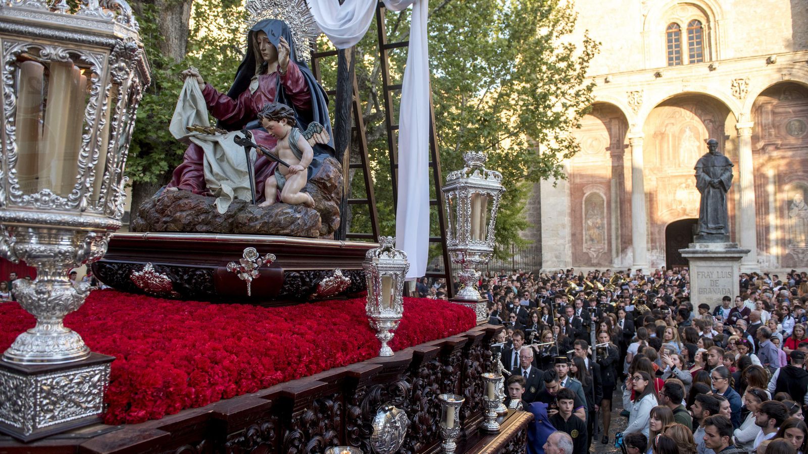 La Soledad a su salida de Santo Domingo