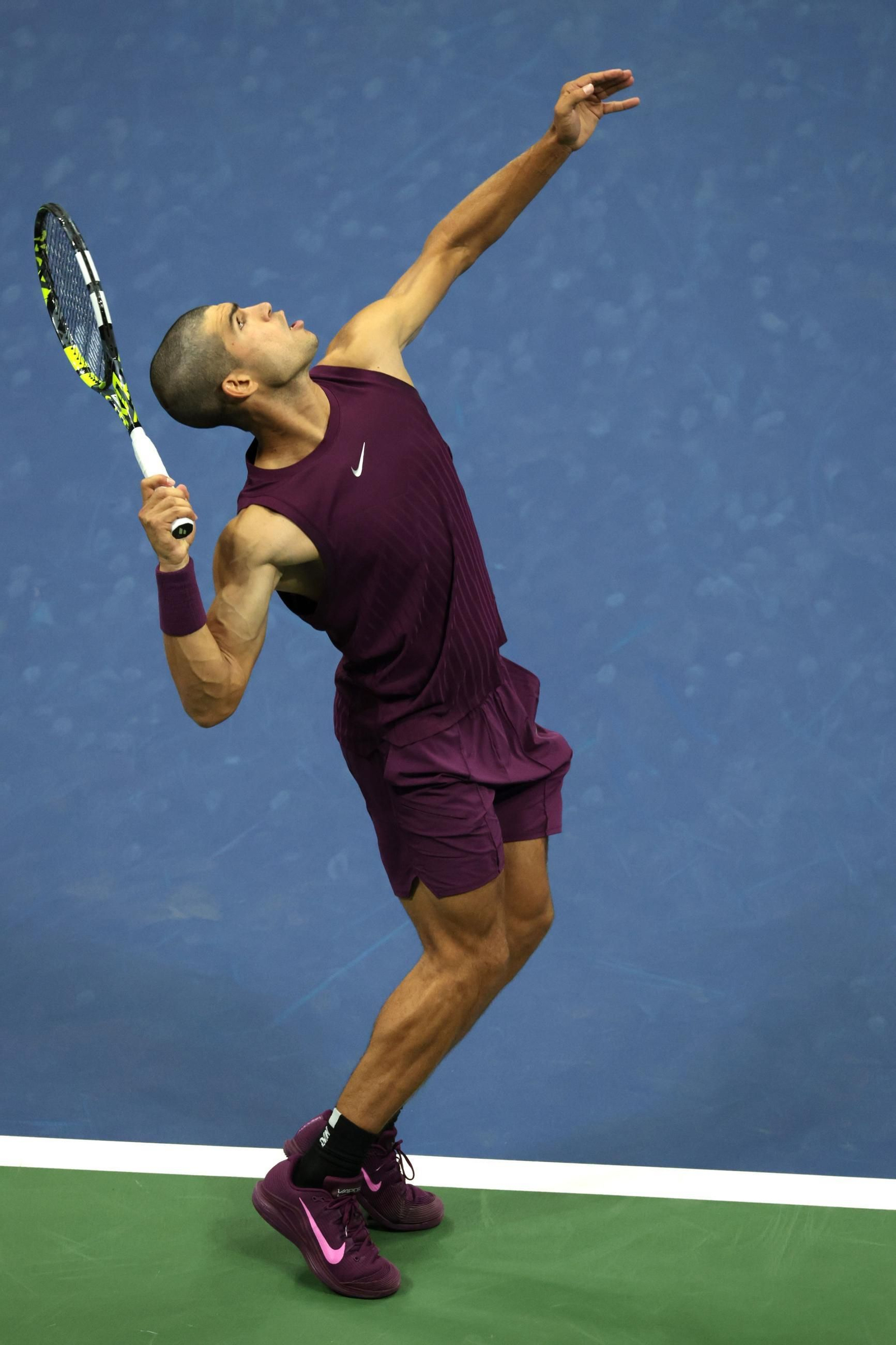 Las fotos del nuevo 'look' de Alcaraz en el Open USA