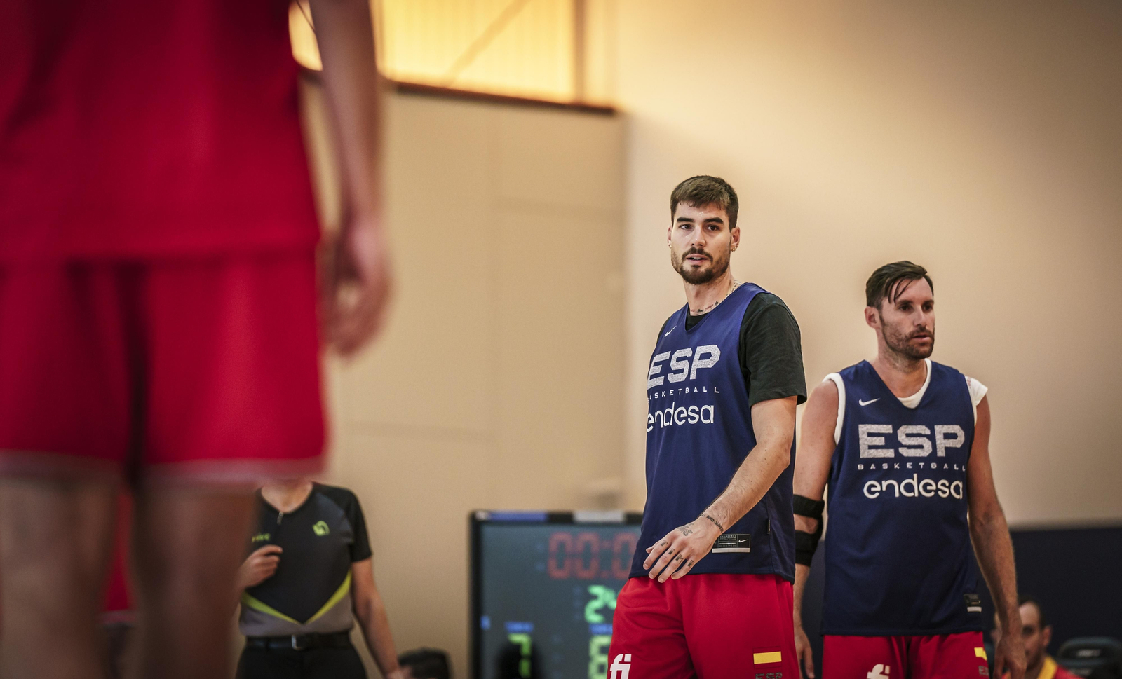 Sesión de la selección española en The Embassy