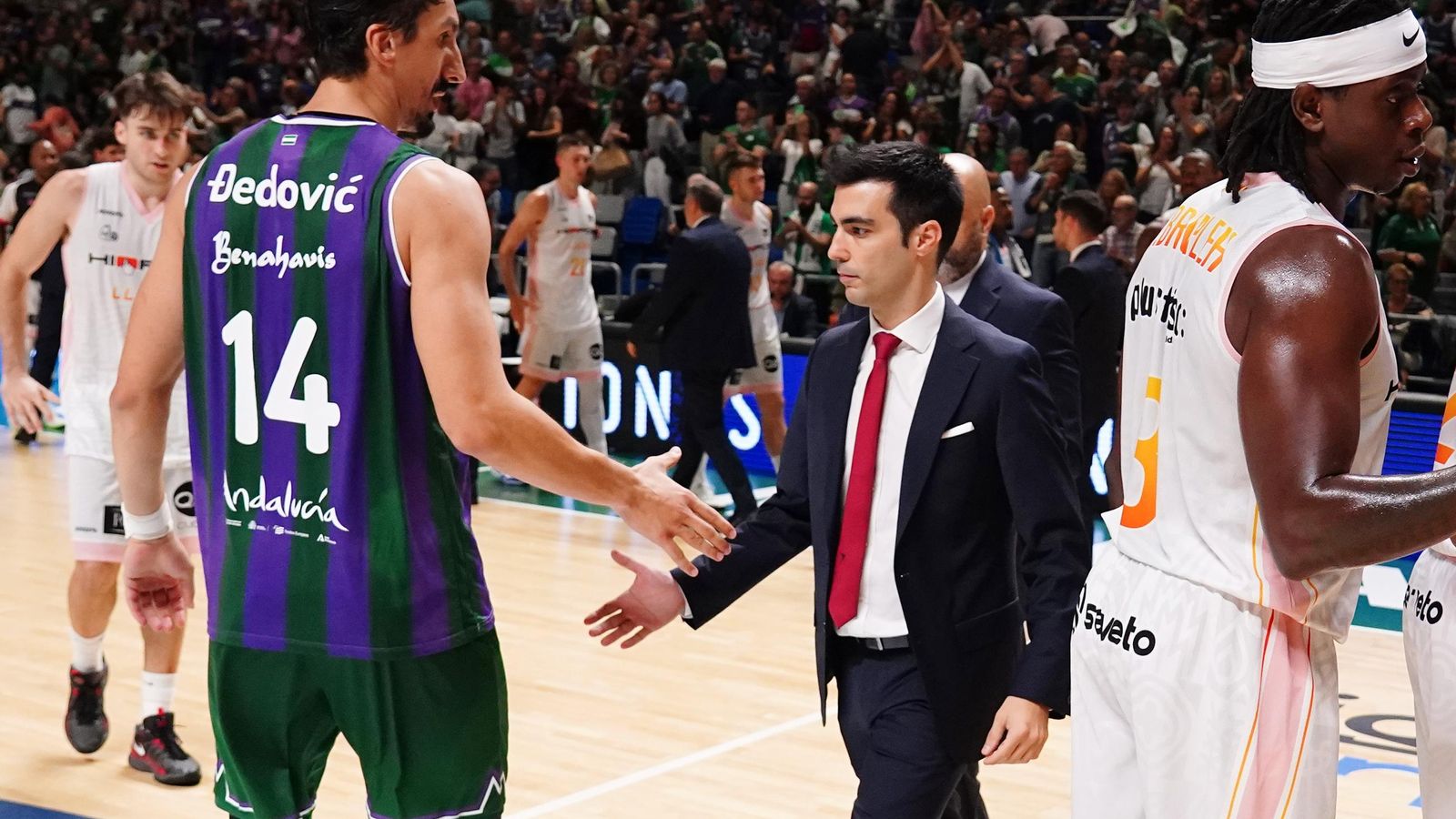 Las fotos del Unicaja-Hiopos Lleida