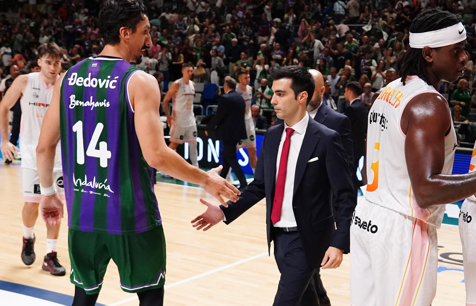 Las fotos del Unicaja-Hiopos Lleida