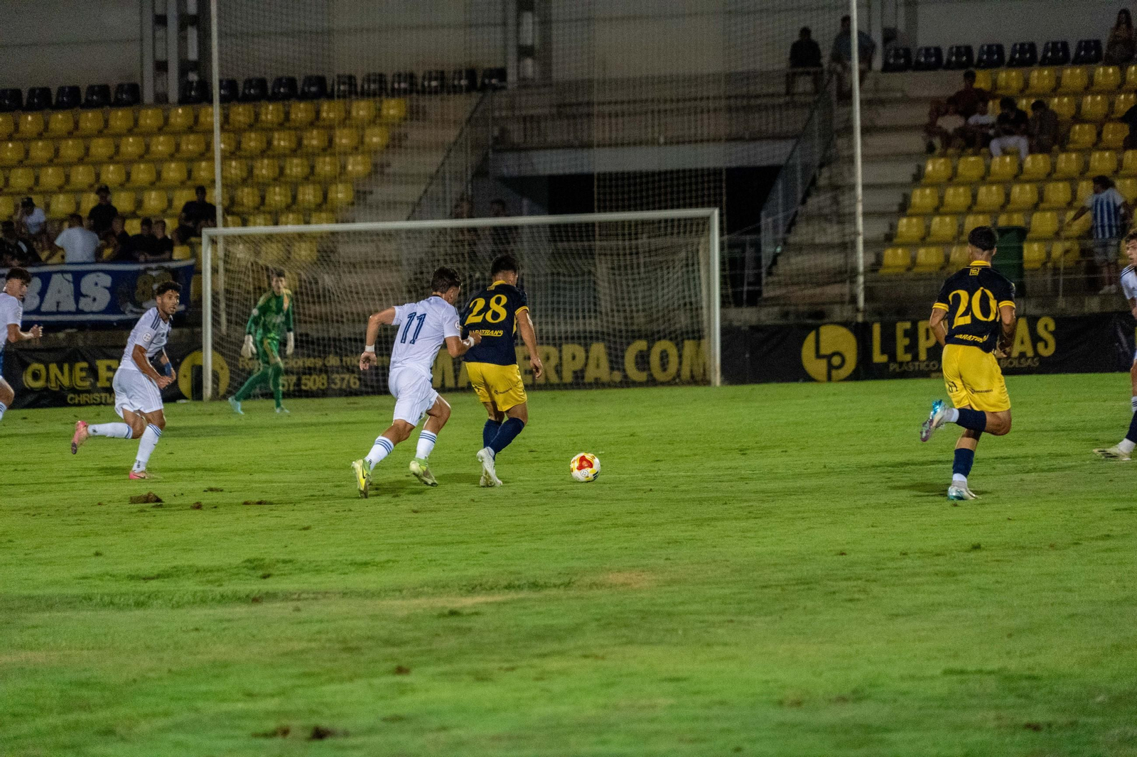 Imágenes del partido AD Merida - Recreativo de Huelva del Trofeo de la Bella