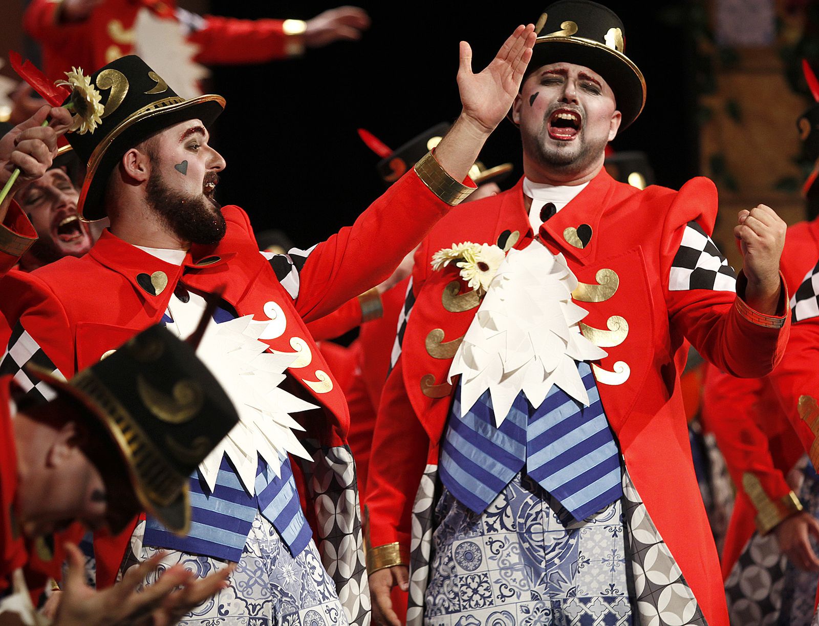 Las imágenes de la cuarta función de cuartos