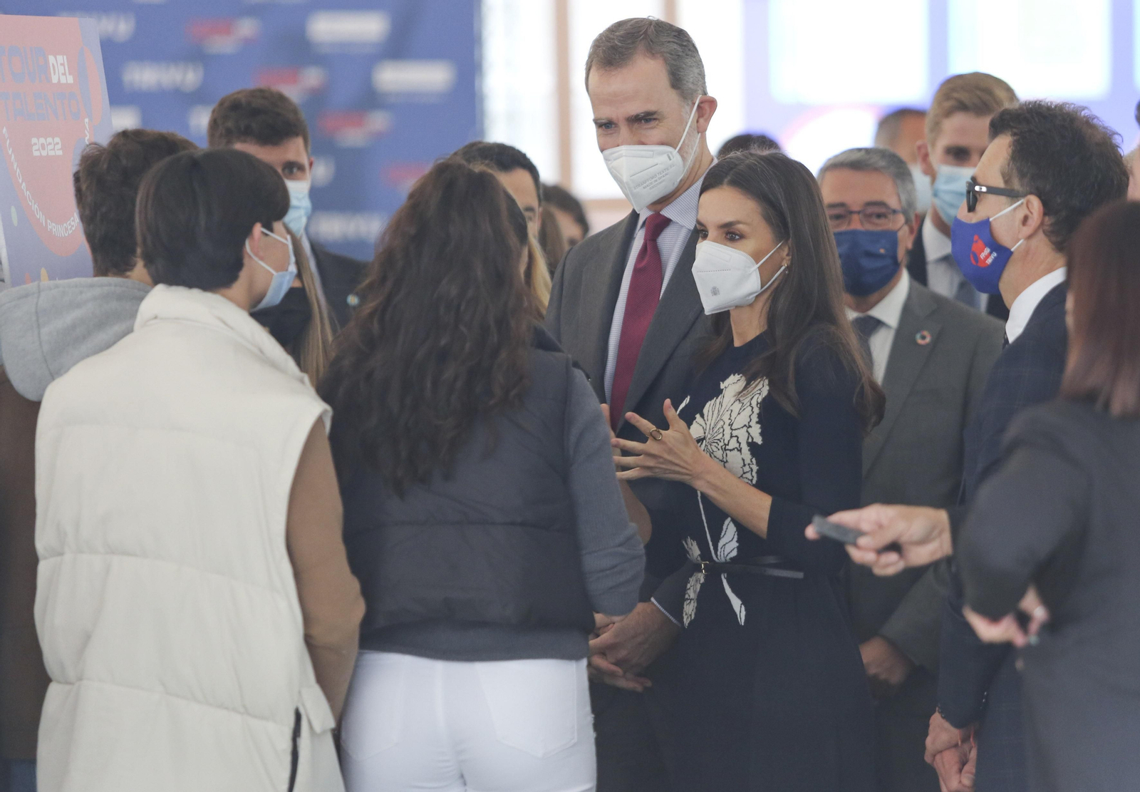 La visita de los Reyes a Málaga, en fotos